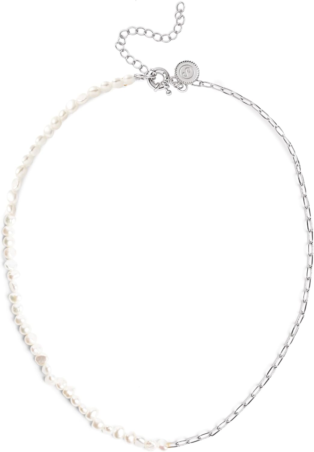 Detalle de SINGULARU Chic Pearl Halskette 40 cm