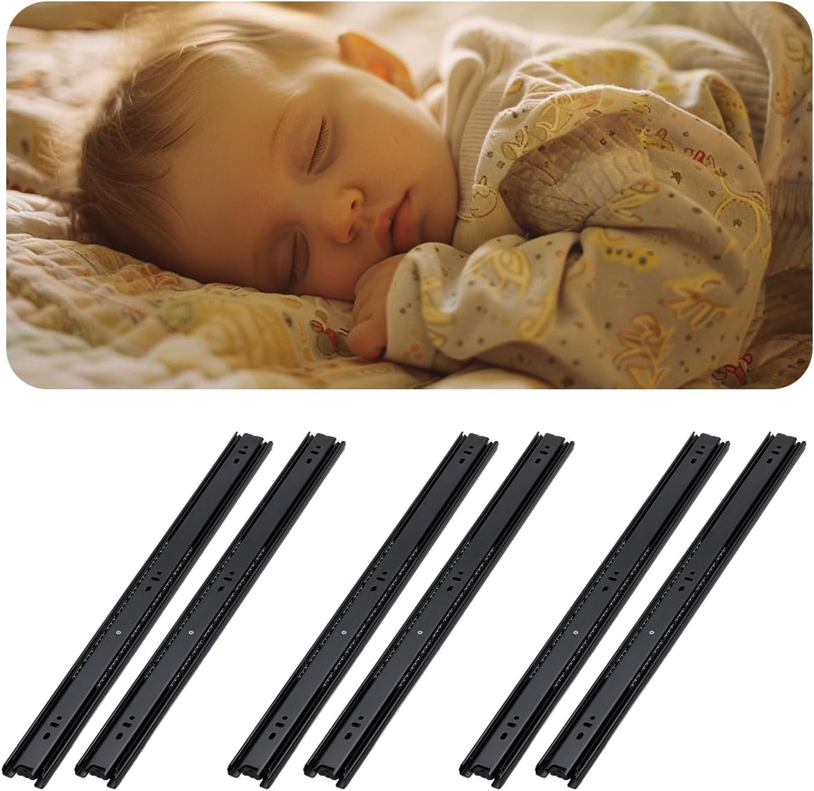 Thumbnail 4 de Drawer slides, 16-inch