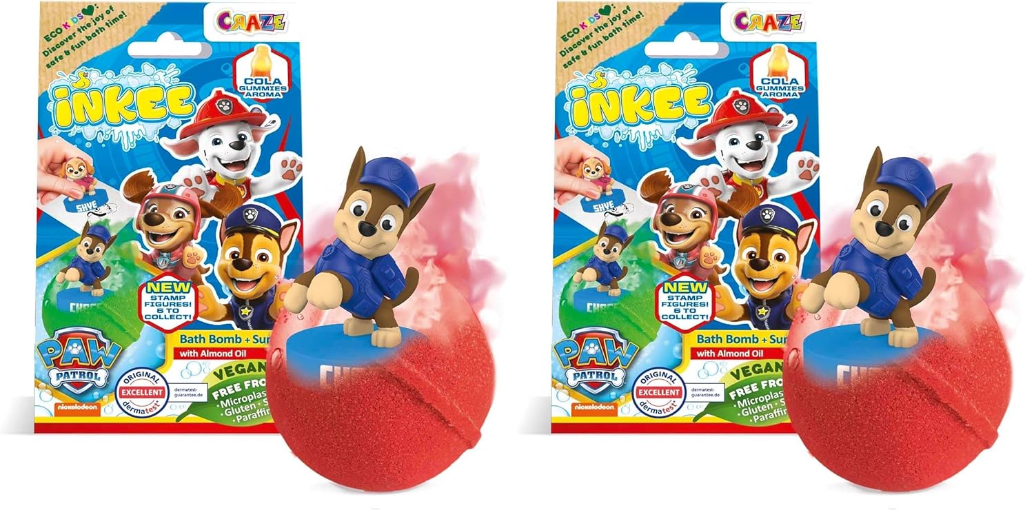 Thumbnail 6 de INKEE PAW PATROL Geschenkbox mit 4 Badebomben
