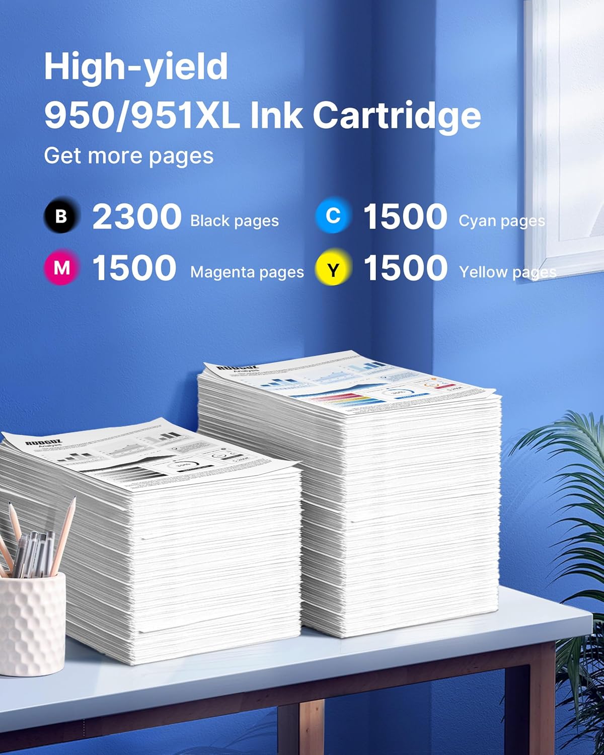 Thumbnail 2 de RUDGUZ 950XL 951XL Multipack 4‑pezzi 🖨️