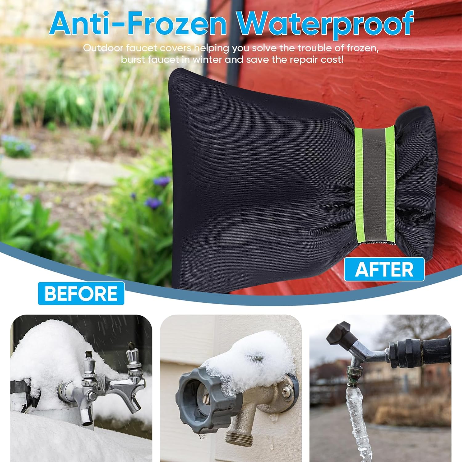 Thumbnail 6 de Outdoor Faucet Covers 6.7 in 🚰