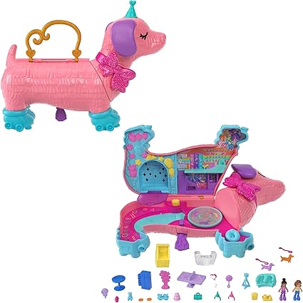 Detalle de Polly Pocket HKV54 Puppy Party 🐶 Juego con Muñecas y Accesorios