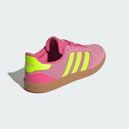 Thumbnail 6 de adidas BREAKNET Sleek para mujer: zapatillas Pulse Magenta/Lucid Lemon/Bliss Pink (talla 40 EU)