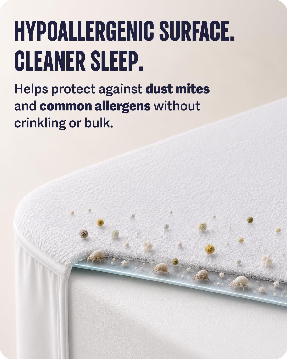 Thumbnail 5 de SafeRest King Size Mattress Protector 100% Waterproof