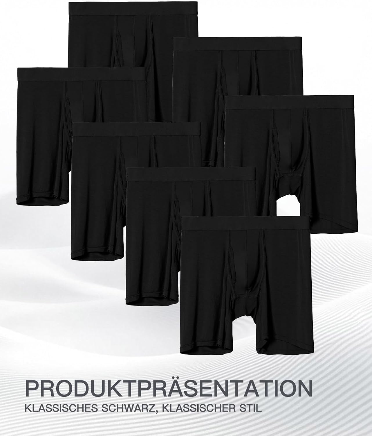 Thumbnail 5 de YOULEHE Boxershorts Herren Multipack aus Bambusviskose – Hautfreundliche Unterwäsche mit 3D-Schnitt