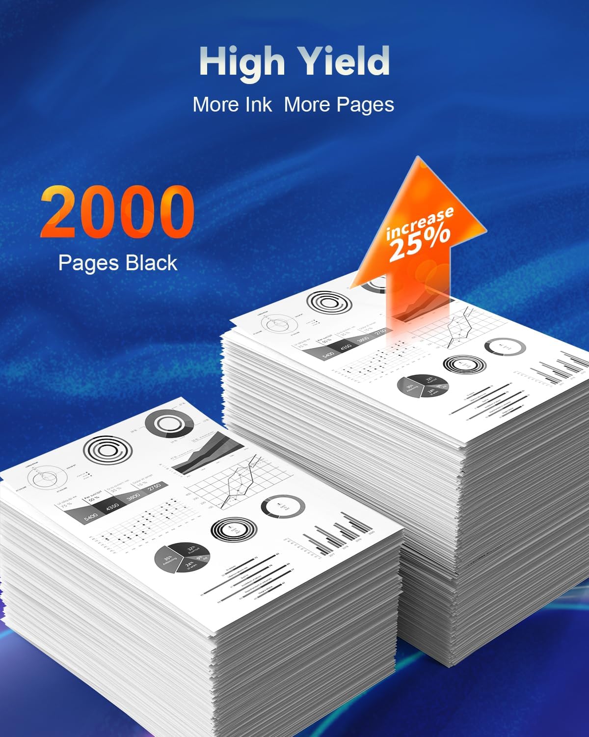 Thumbnail 2 de Skydo Q2612A 12A Black Toner Cartridge 2-Pack, Up to 2,000 Pages Each