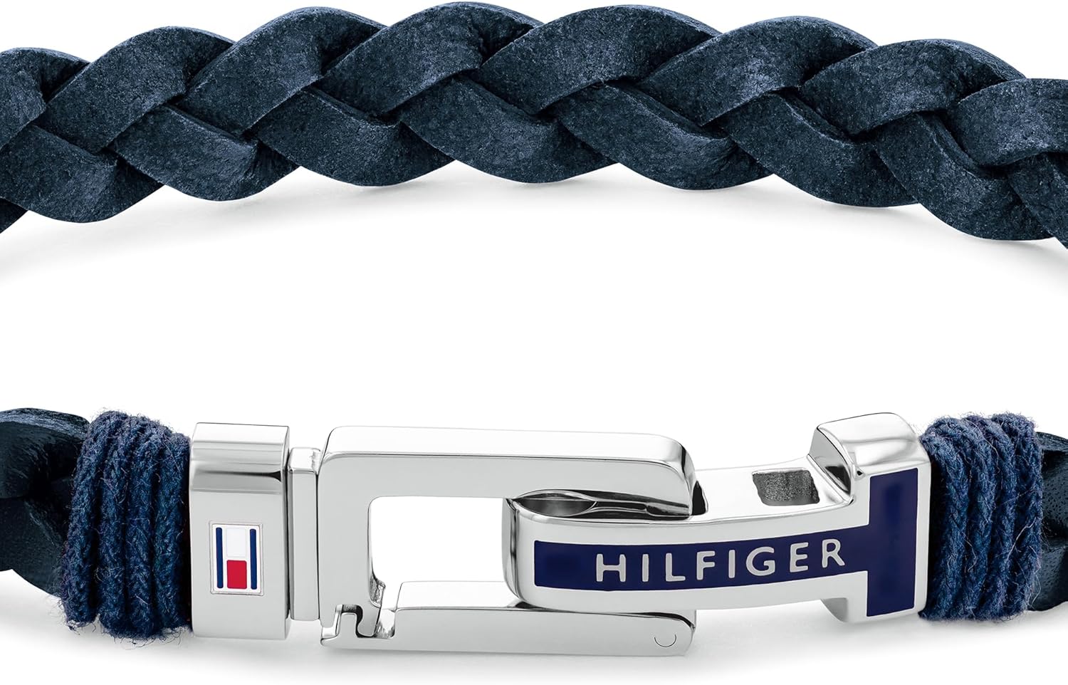 Detalle 2 de Tommy Hilfiger Geflochtenes Lederarmband 19–20,5 cm 🧷