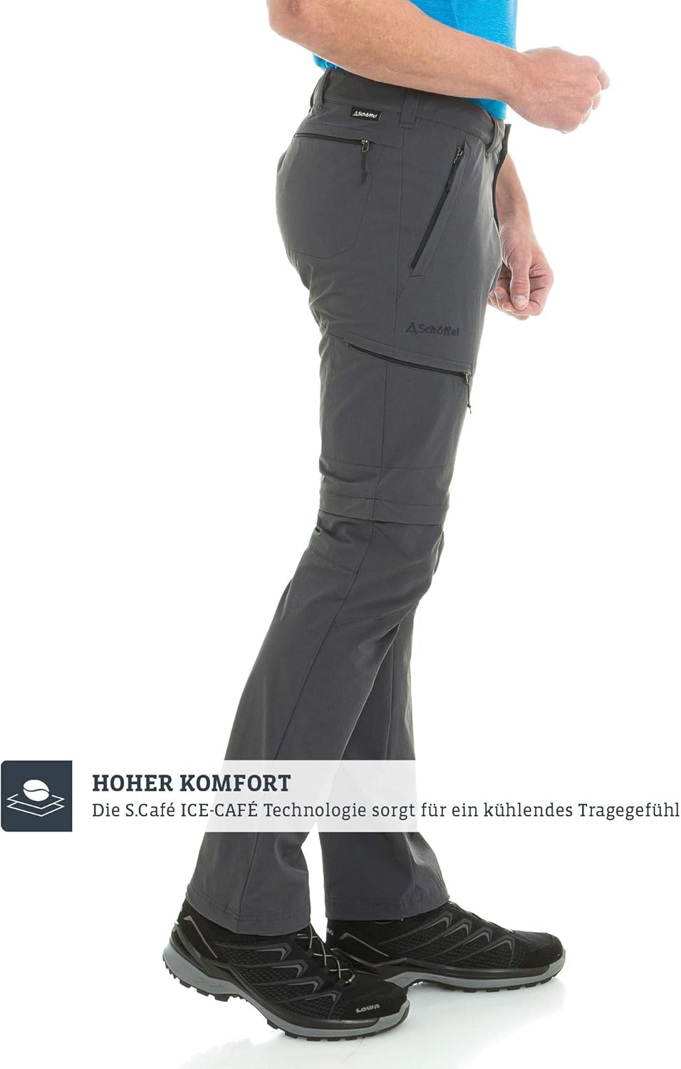 Thumbnail 4 de Schöffel Herrenhose Koper1 Zip Off – flexible Trekkinghose mit abnehmbaren Beinen