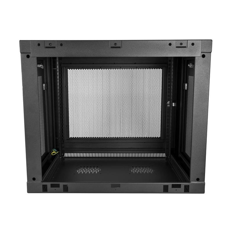 Detalle 2 de Armario Rack StarTech RK9WALM 9U pared acero 90 kg, estante 1U, negro