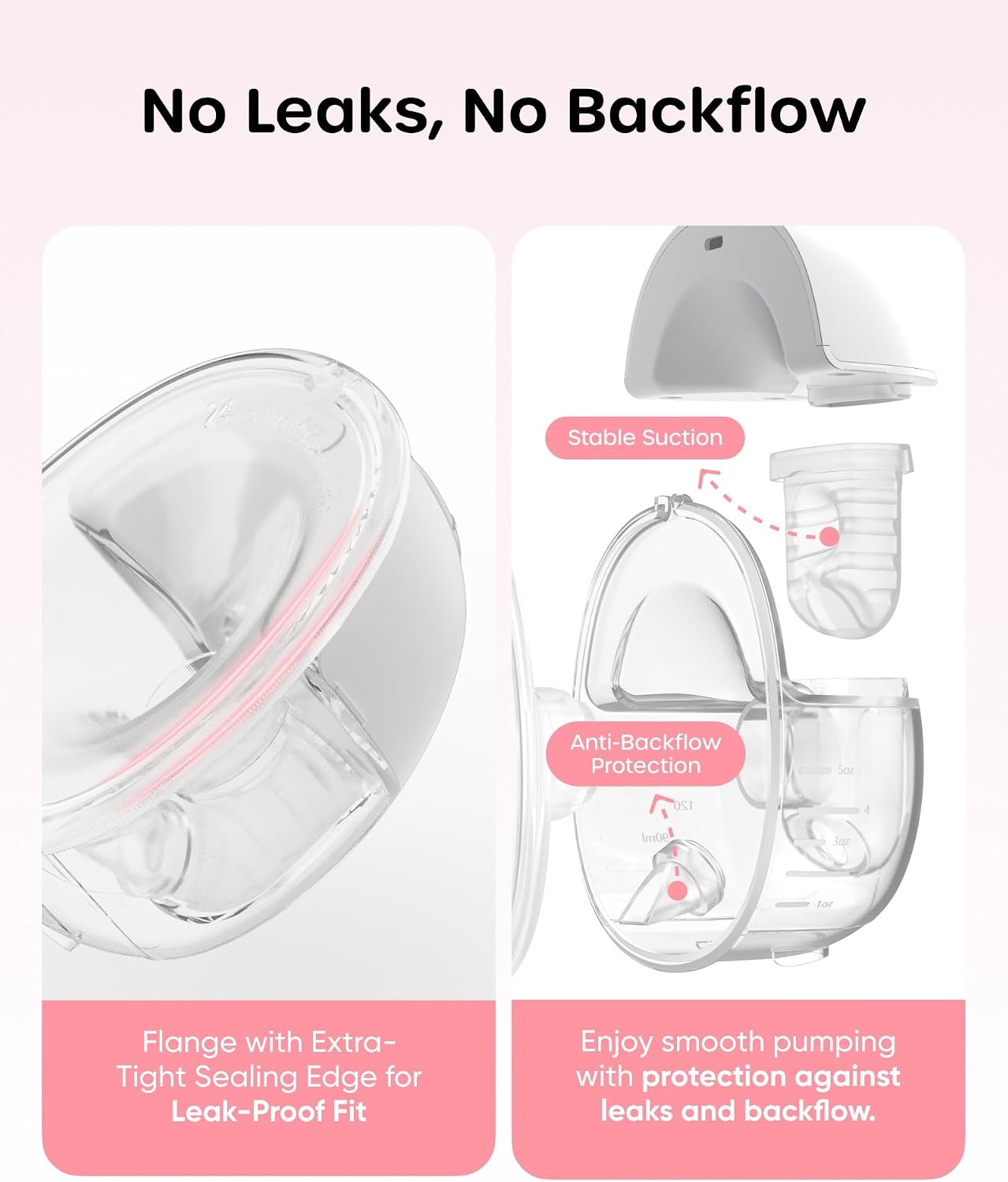 Thumbnail 4 de Nuliie S32 Hands-Free Wearable Breast Pump (2 Packs, Purple) – Compact, Quiet and Easy to Clean