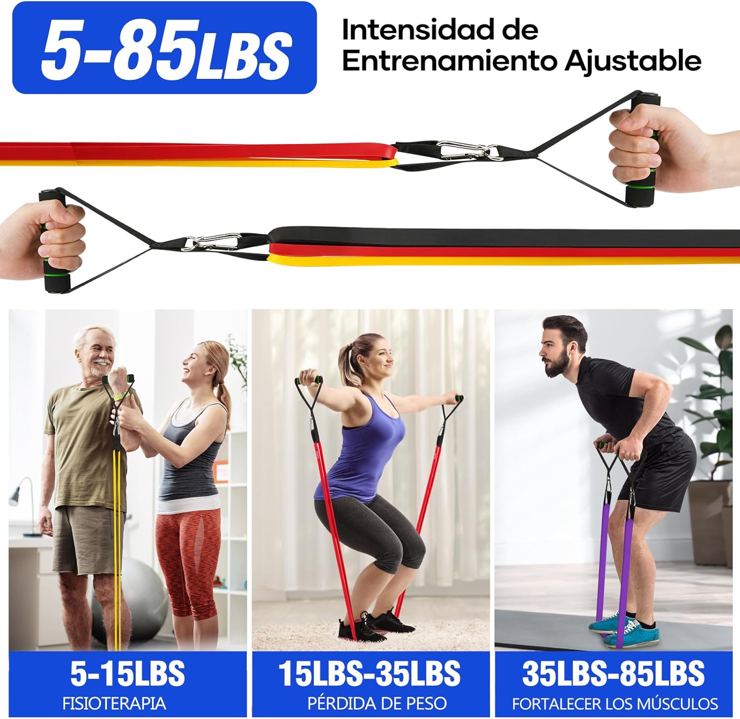 Thumbnail 2 de Fokky Gomas Elasticas Musculacion
