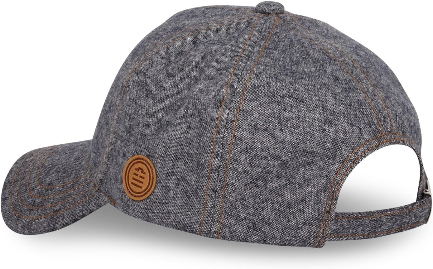 Detalle de Serge Blanco Cappellino Uomo Cotone – Berretto Baseball Denim Verde, Taglia Unica