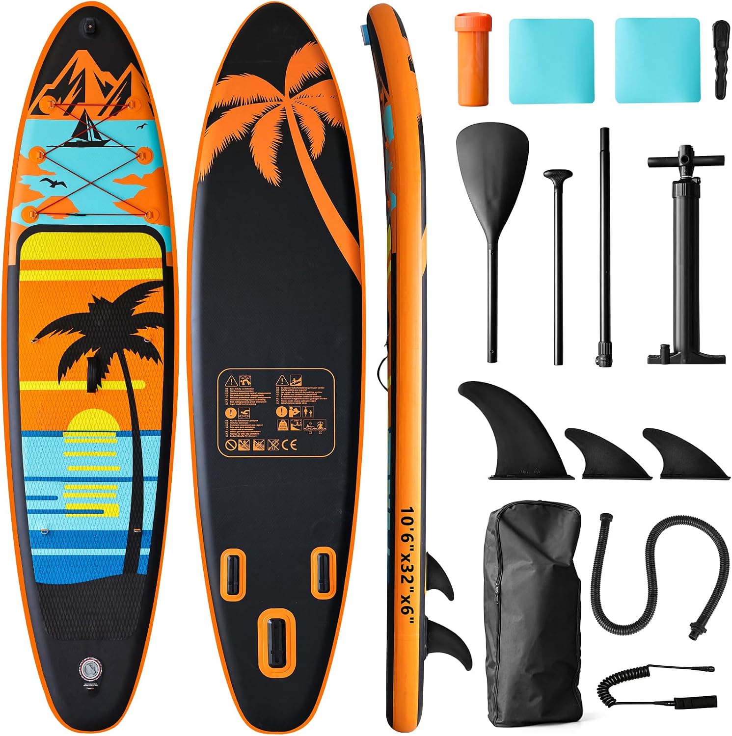 Thumbnail 6 de Tavola Da Surf Gonfiabile Adulto 320 cm con Accessori: kit completo per SUP versatile