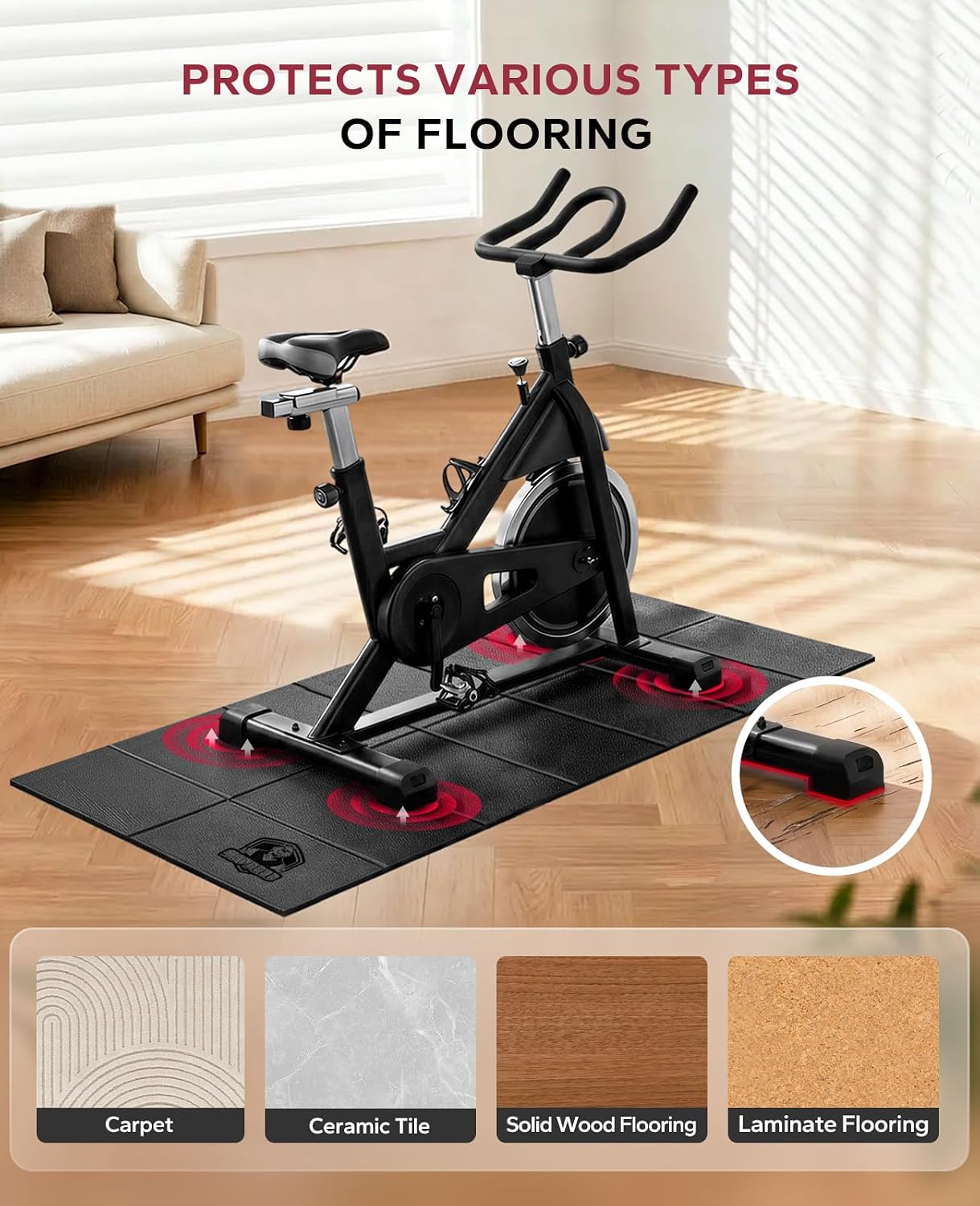 Thumbnail 4 de HAPBEAR Foldable Treadmill Mat 200×90cm 🧘