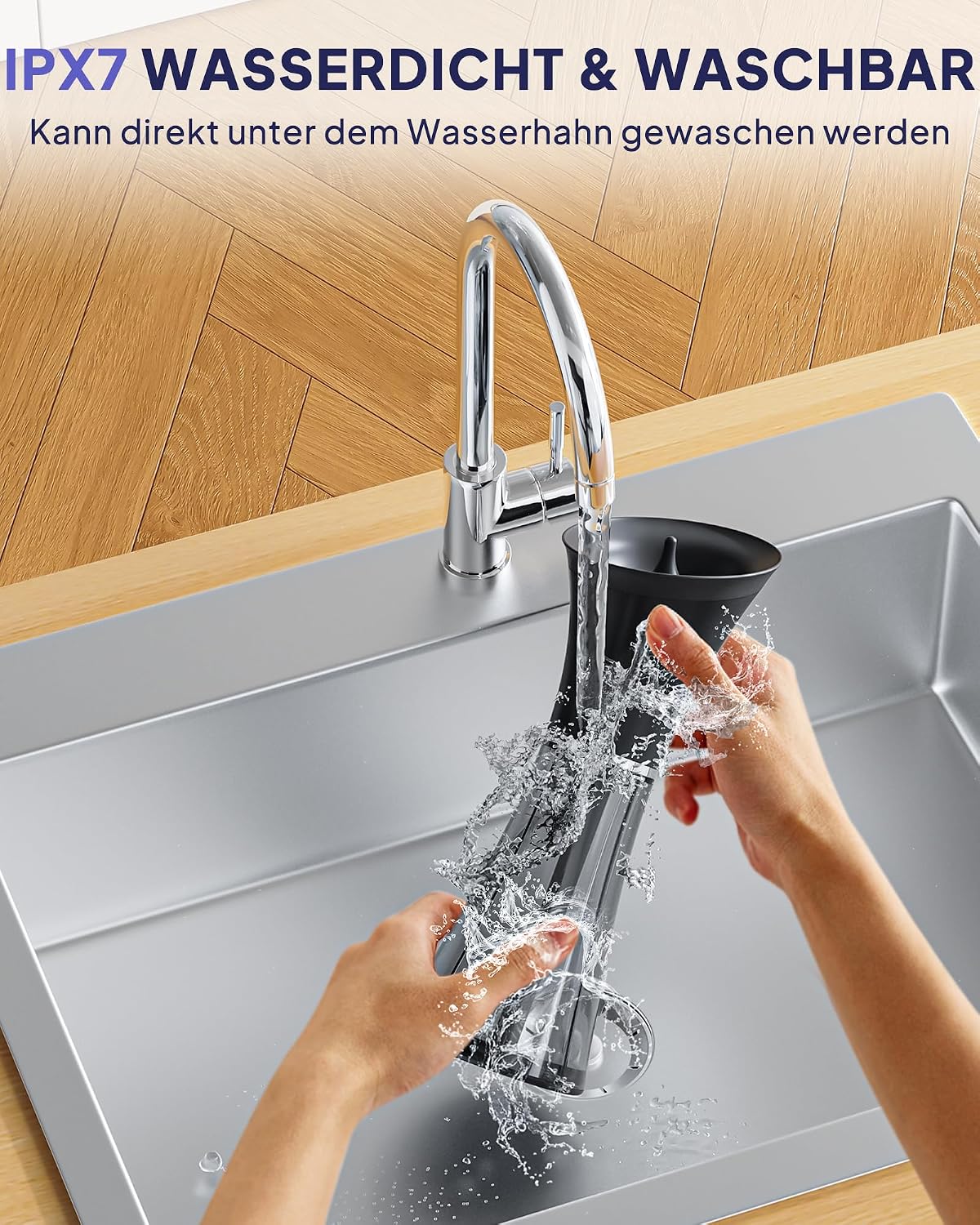 Detalle 2 de Elektrischer Ohrenschmalzentferner mit Doppeltank
