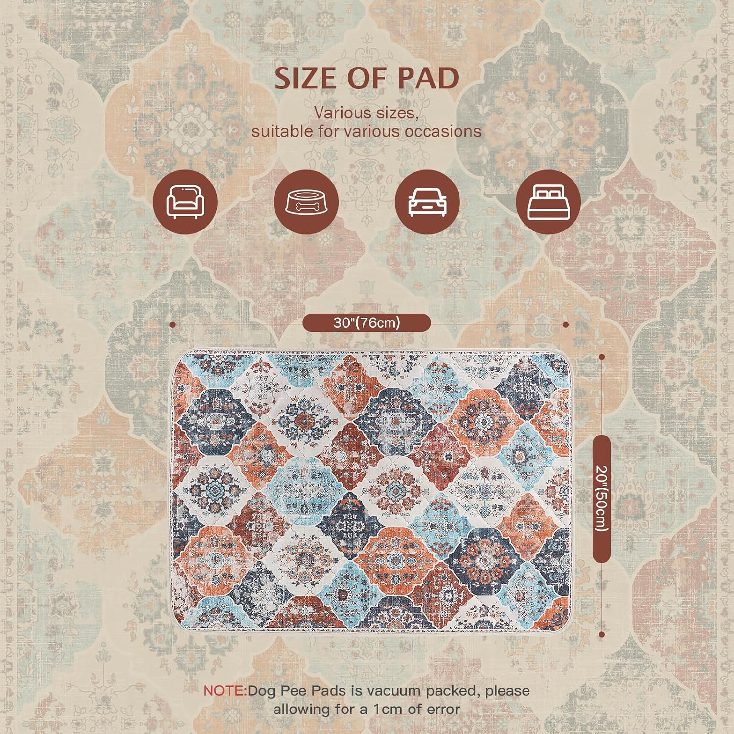 Thumbnail 6 de IEUUMLER Washable Pee Pads 2 Pack