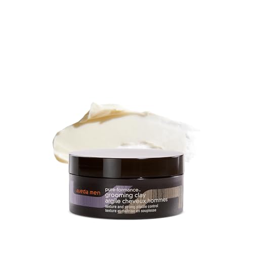 Detalle de Aveda Men Pure-Formance Grooming Clay — Strong Hold, Matte Finish, Lightweight Styling Clay (2.5 oz)