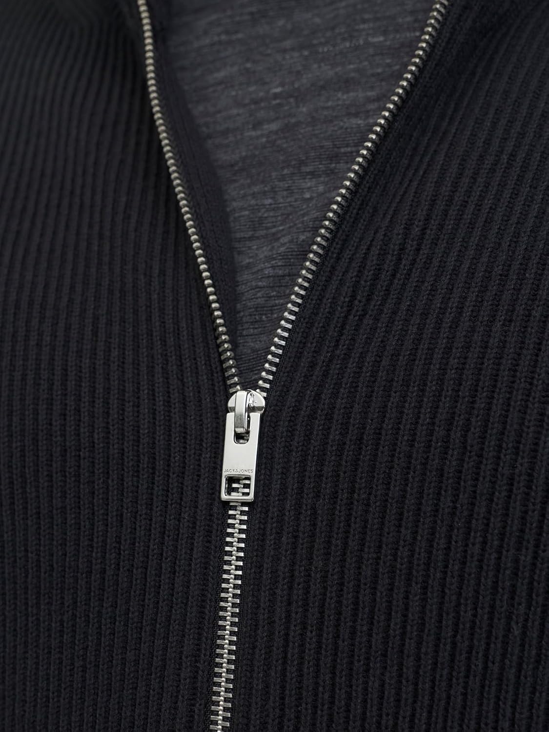 Detalle de JACK & JONES Jjeperfect Knit Zip Cardigan da uomo