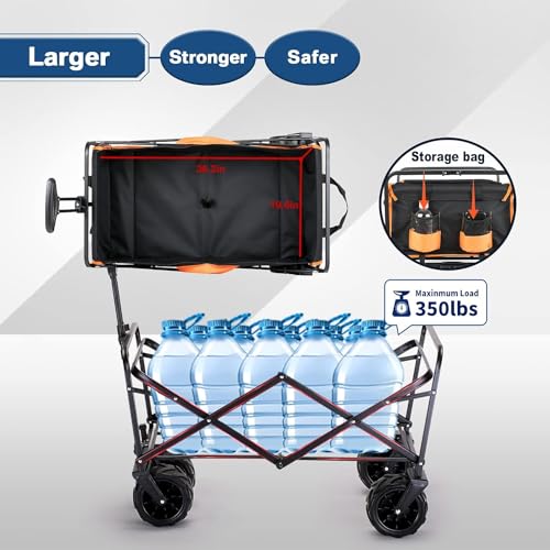 Thumbnail 5 de EchoSmile Carro Plegable 200L 160kg: movilidad práctica para playa, camping y compras