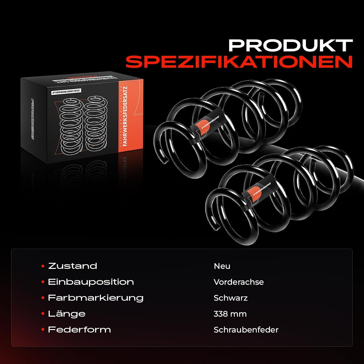 Thumbnail 3 de Frankberg DECSA3515 CS2021022509 – sprężyna spiralna, 4,09 kg