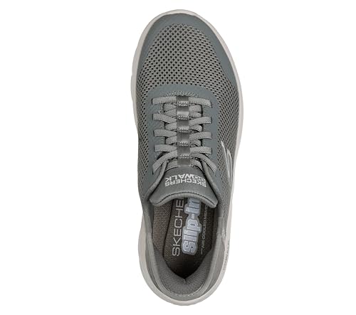 Detalle de Skechers Donna Go Walk Flex Grand Entry Trainers – Olive Textile/Trim (EU 37)
