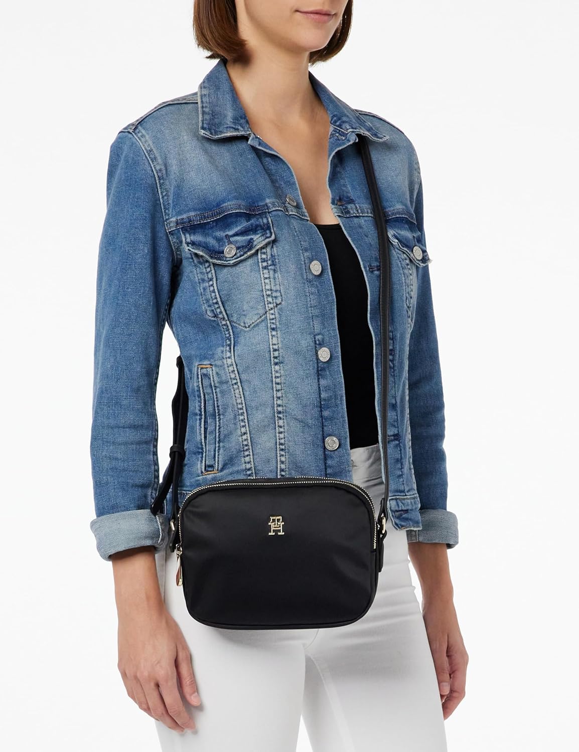 Thumbnail 1 de Tommy Hilfiger Poppy Crossover bolso bandolera Negro