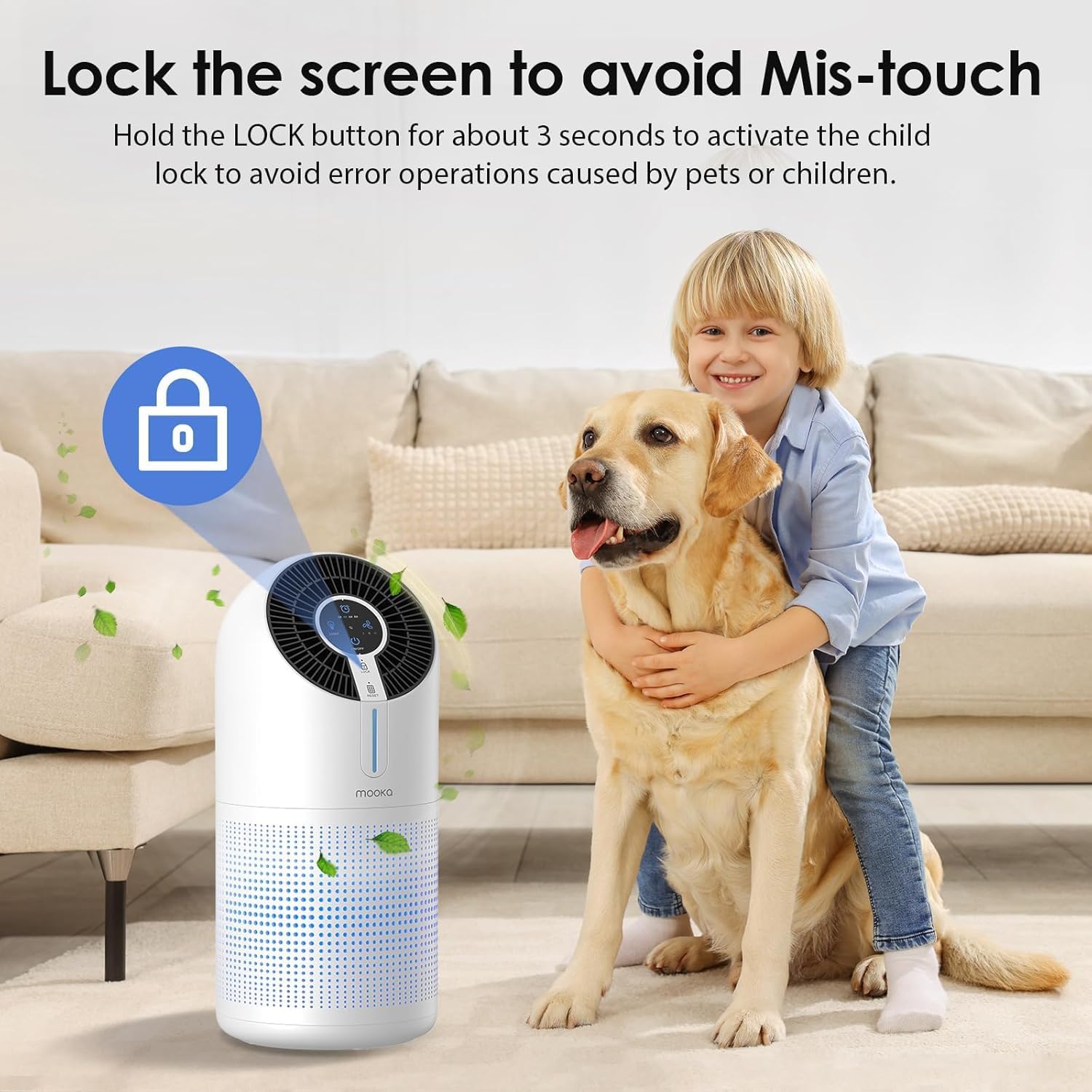 Thumbnail 6 de MOOKA M02 air purifier 1095 ft²
