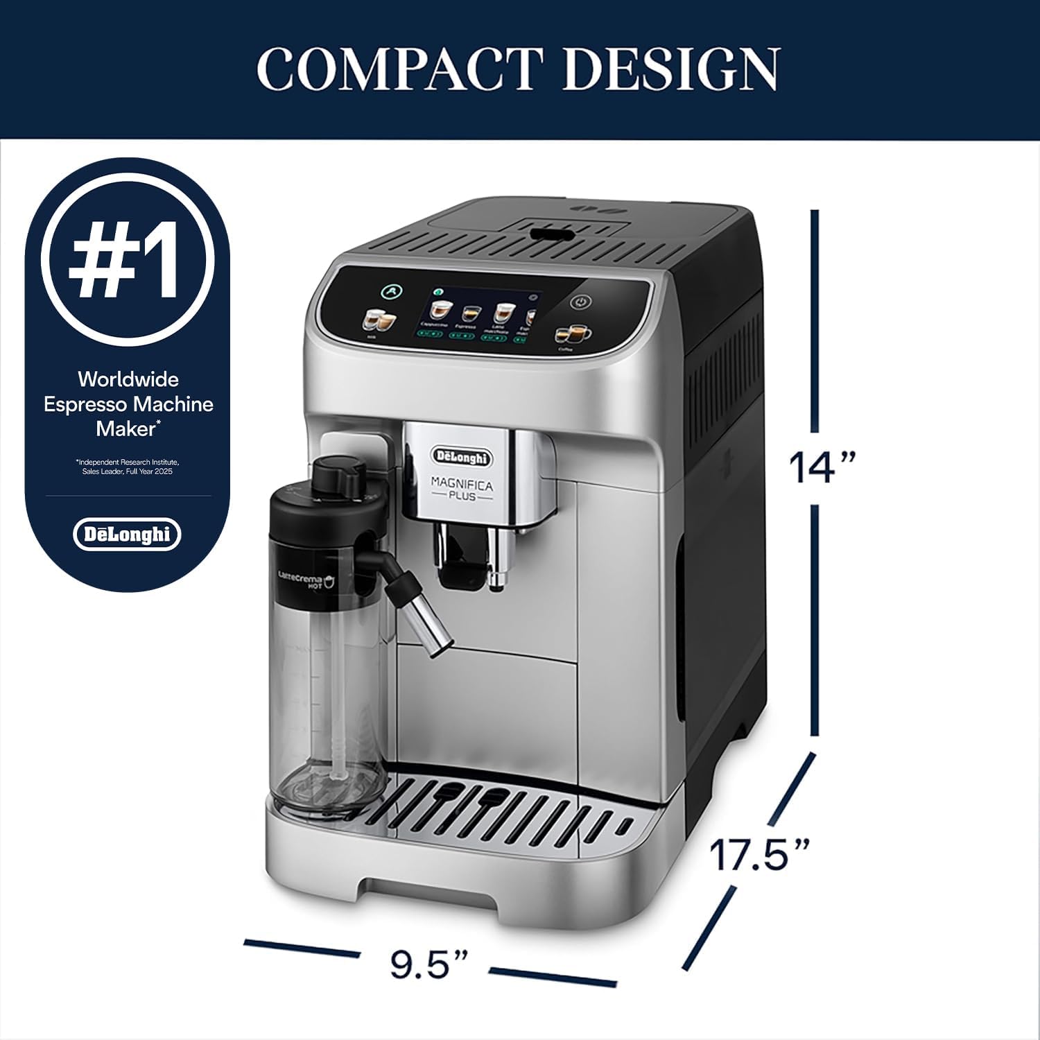 Thumbnail 5 de De'Longhi Magnifica Plus 18 Recipes