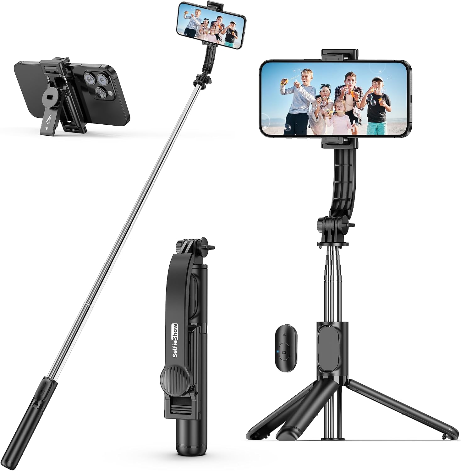 Detalle de SelfieShow Extendable Selfie Stick Tripod