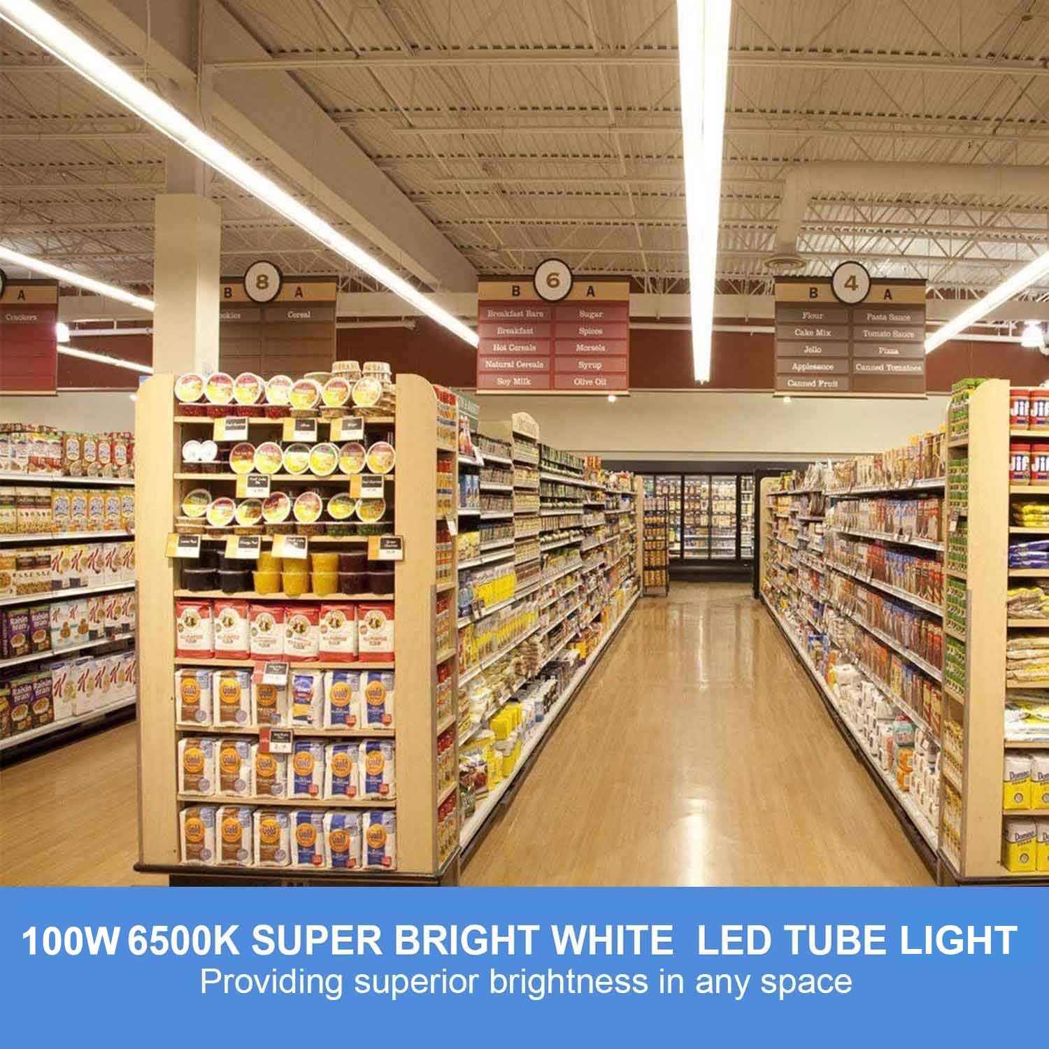 Thumbnail 2 de Henwsi LED Shop Lights 8-Foot