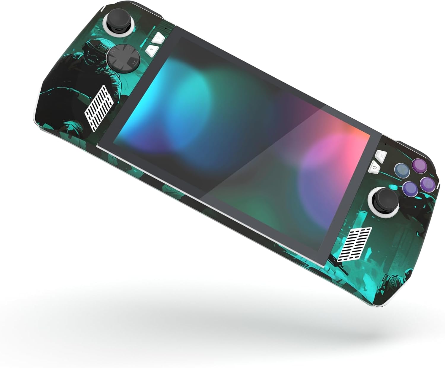 Detalle 2 de PlayVital 2 Set Protective Skin Decal for ROG Ally – Fearlessness
