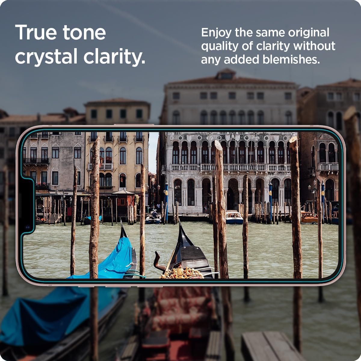 Thumbnail 5 de Spigen Glas.tR EZ Fit – 2 protections écran en verre trempé pour iPhone (9H)