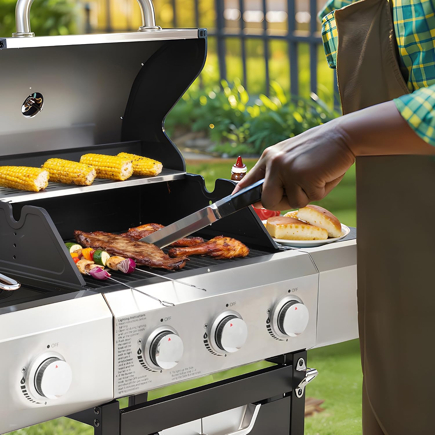 Detalle de Endark Propane Grill 40,500 BTU