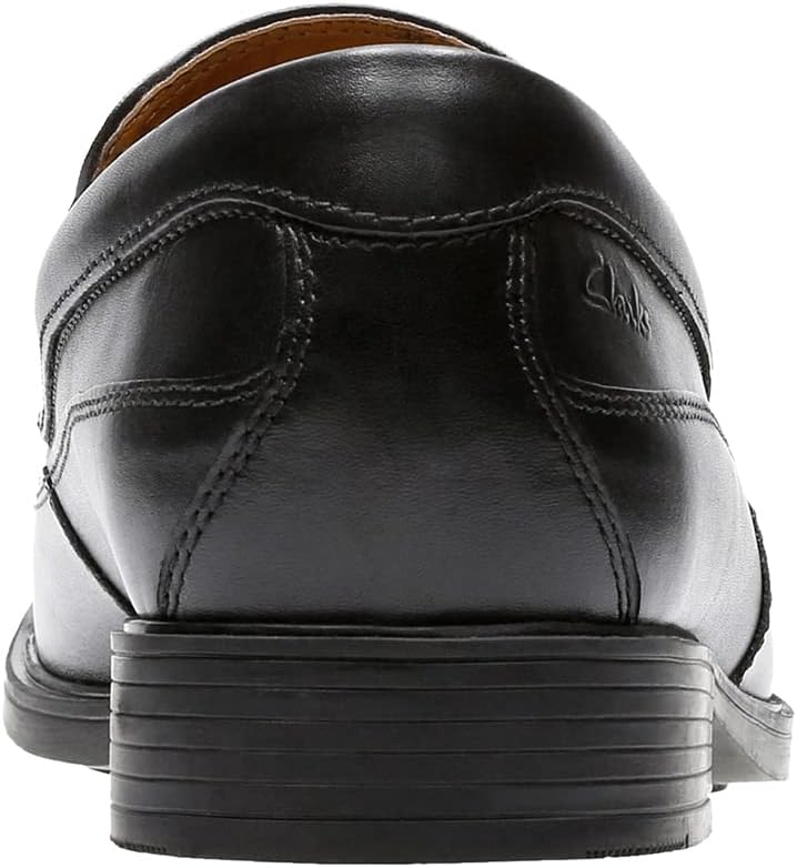 Thumbnail 3 de Clarks Tilden Free en cuir noir, chaussons homme Noir (Black Leather) – Taille 48