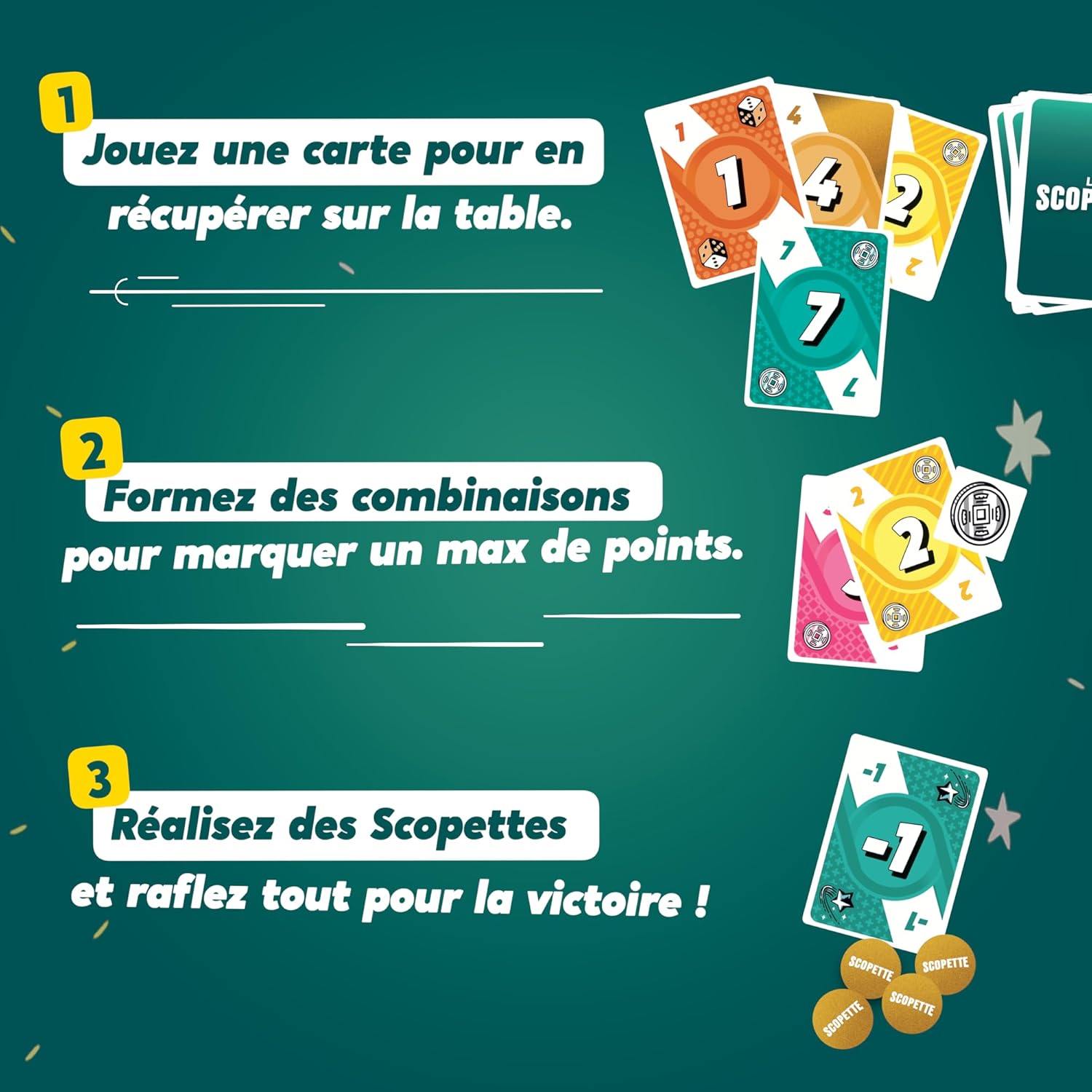 Thumbnail 4 de Bakakou LA SCOPETTE – Le jeu rapide et tactique qui réinvente la Scopa italienne