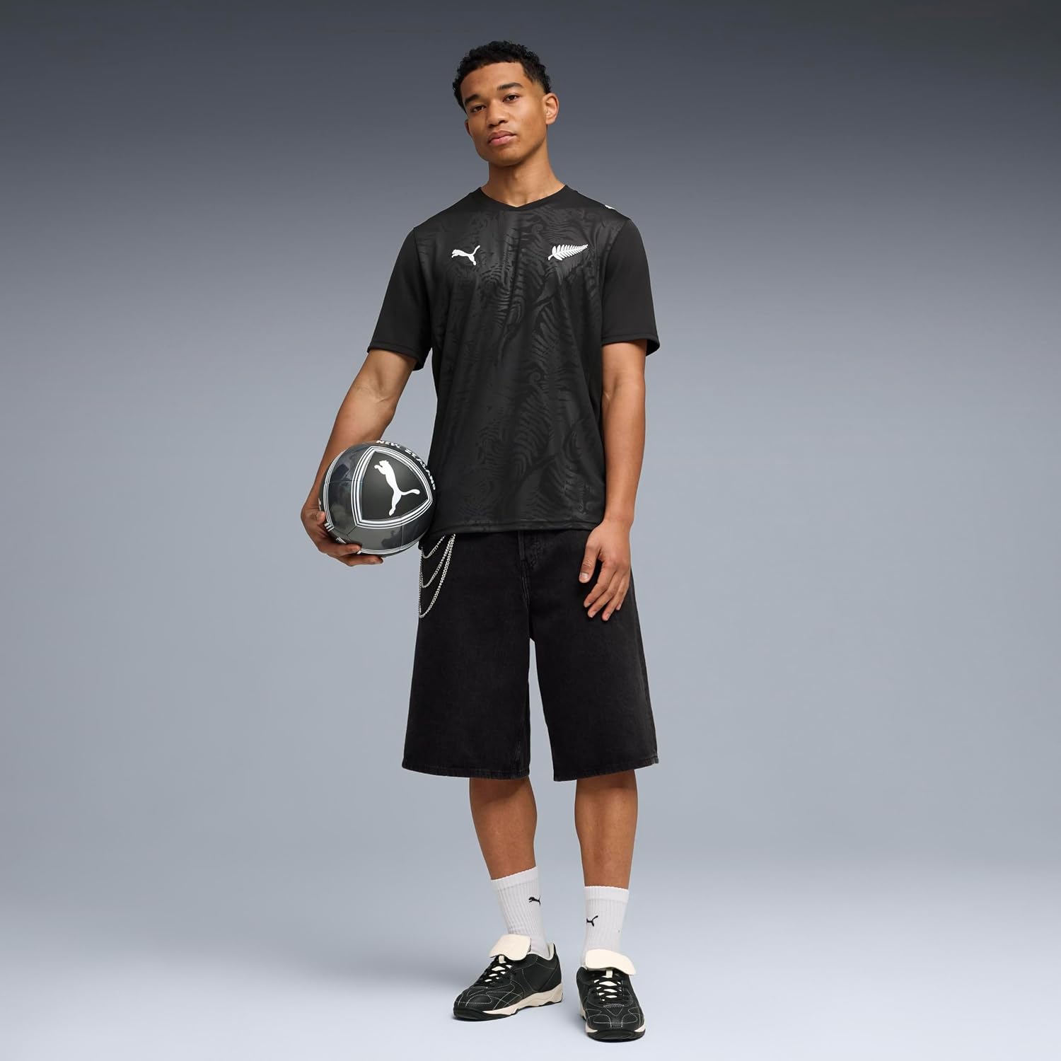 Detalle de PUMA NZ Home Jersey Replica – Maillot Homme (Lot de 1)