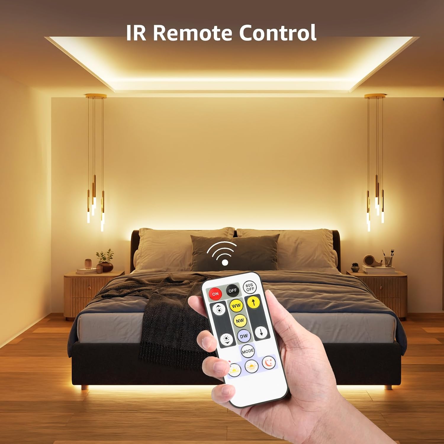 Thumbnail 5 de Lepro 5M LED Strip Lights: Dimmable, Tunable Warm White to Cool Daylight