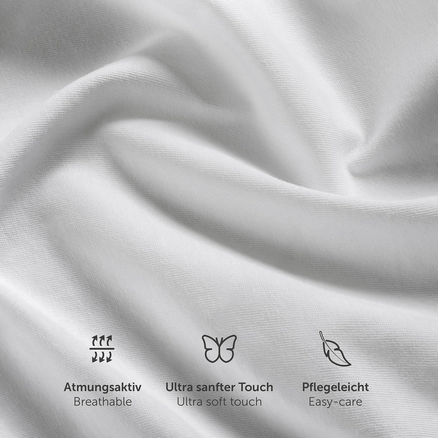 Thumbnail 4 de Laleni 70x140 cm Cotton Fitted Sheet for Baby Beds, White