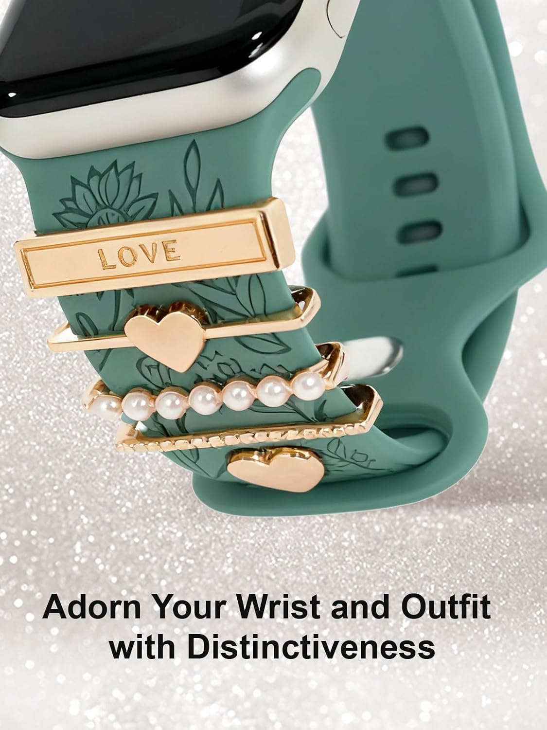 Detalle 2 de YondestStars Apple Watch Band, Silicone