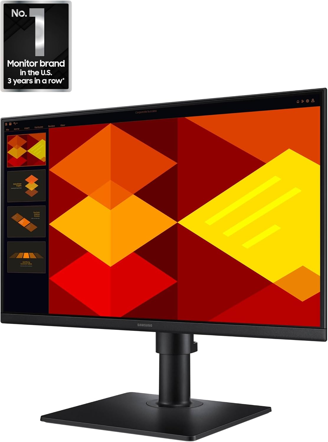 Detalle de Samsung 22” S40GD Borderless Business Monitor (LS22D402GANXGO) with IPS, 100Hz & Eye Saver Mode