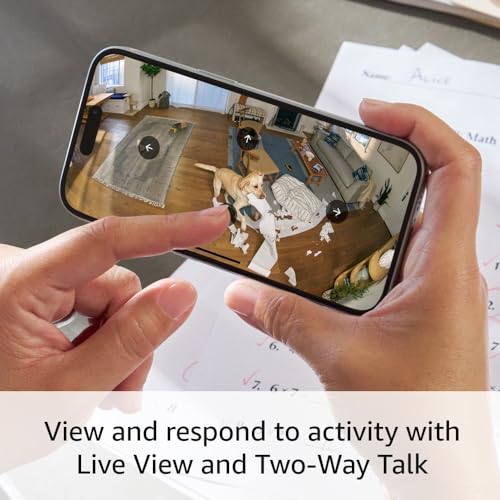 Detalle de Ring Pan-Tilt Indoor Cam (Newest Model) – 360° HD Security with Two-Way Talk