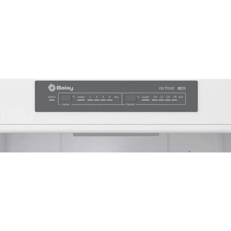 Detalle de Balay 3KFD753WI No Frost 368 L: frigorífico combi de 203 cm