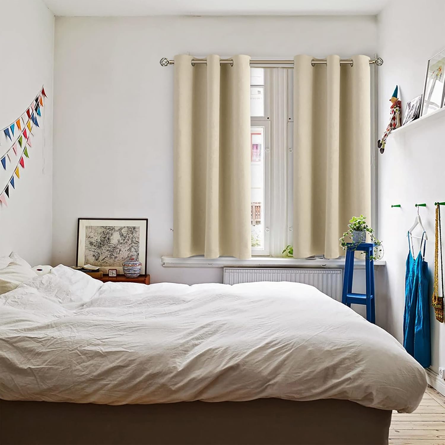 Detalle 2 de BGment Short Curtains, 38 x 54 Inch