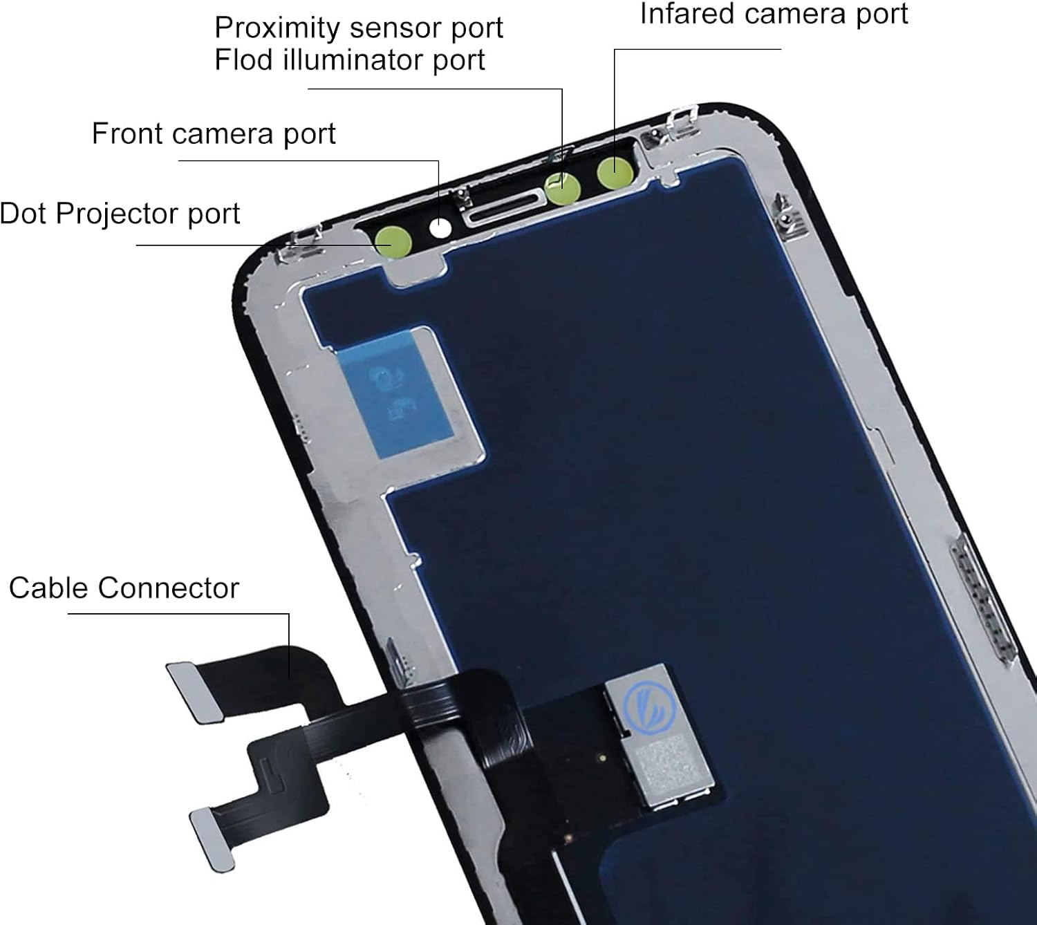 Detalle 2 de LL TRADER Display für iPhone X 5,8 Zoll