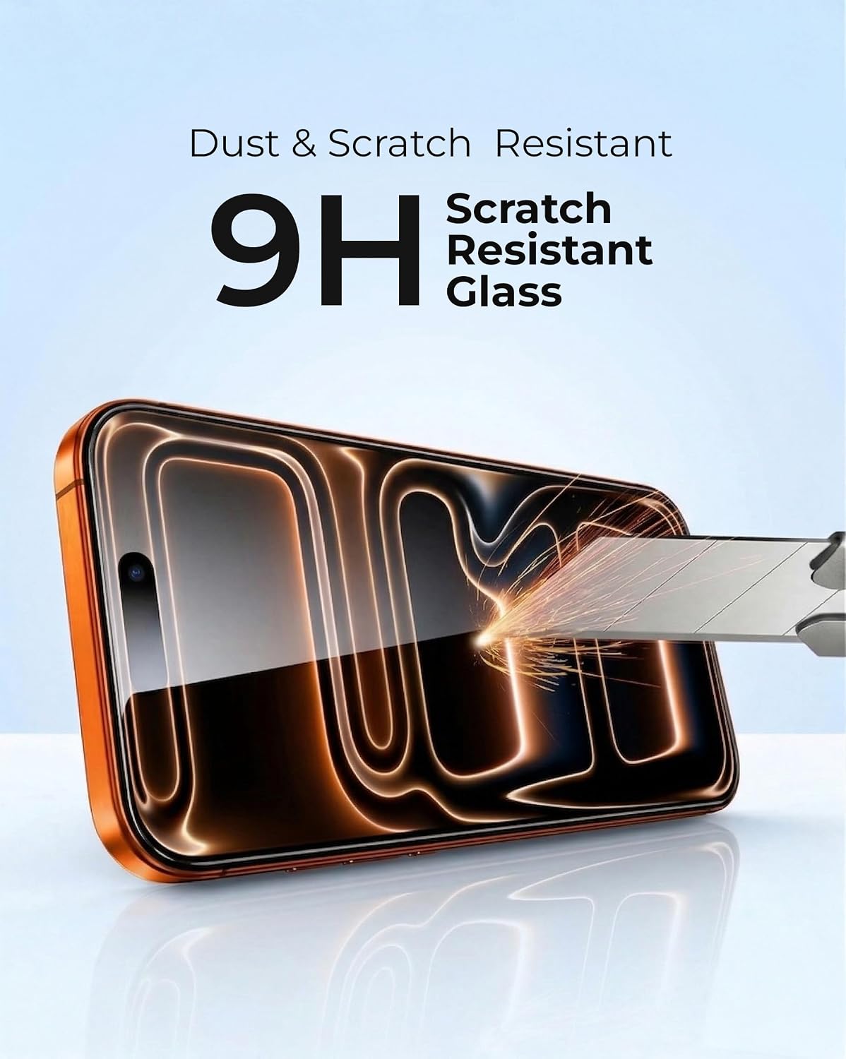 Detalle de AANTORA Screen Protector for iPhone 15 Pro Max