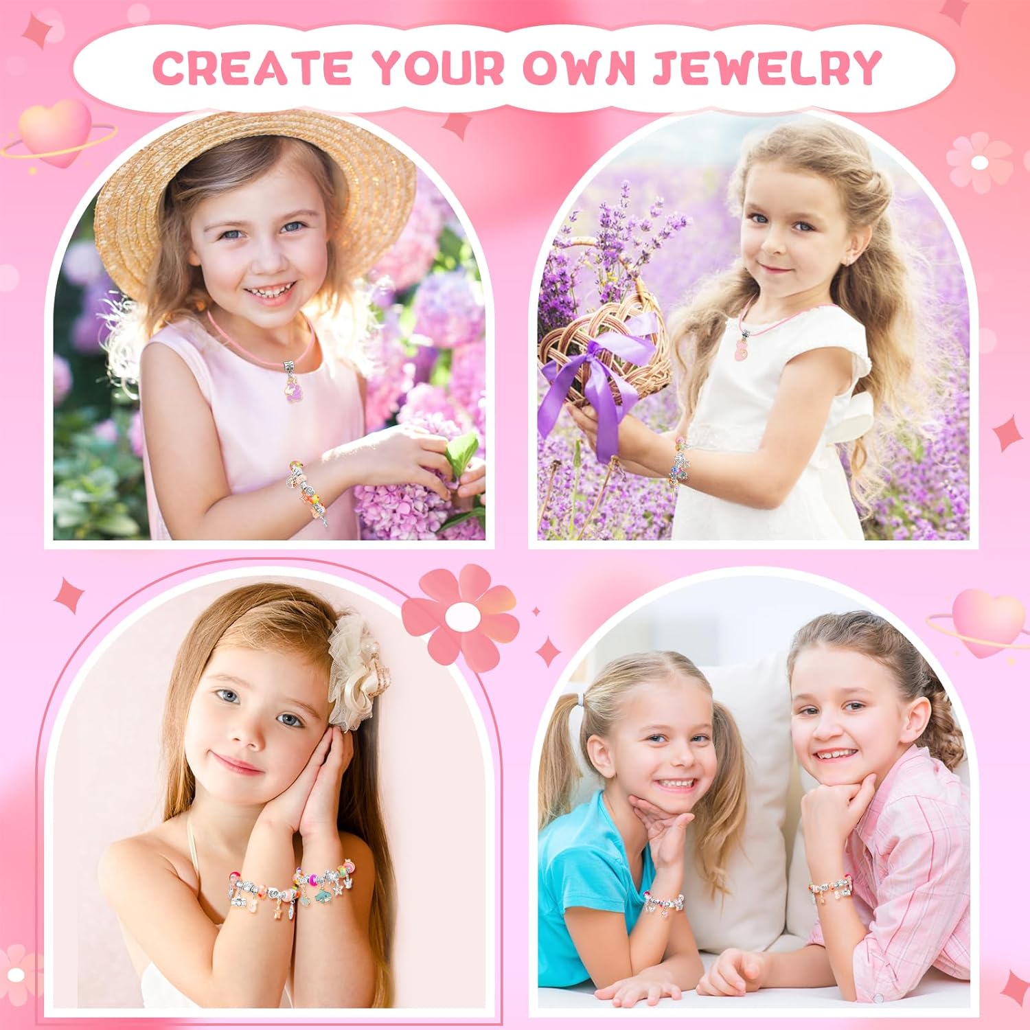 Thumbnail 4 de WEVOL Kit Braccialetti 5-13 anni 🎀