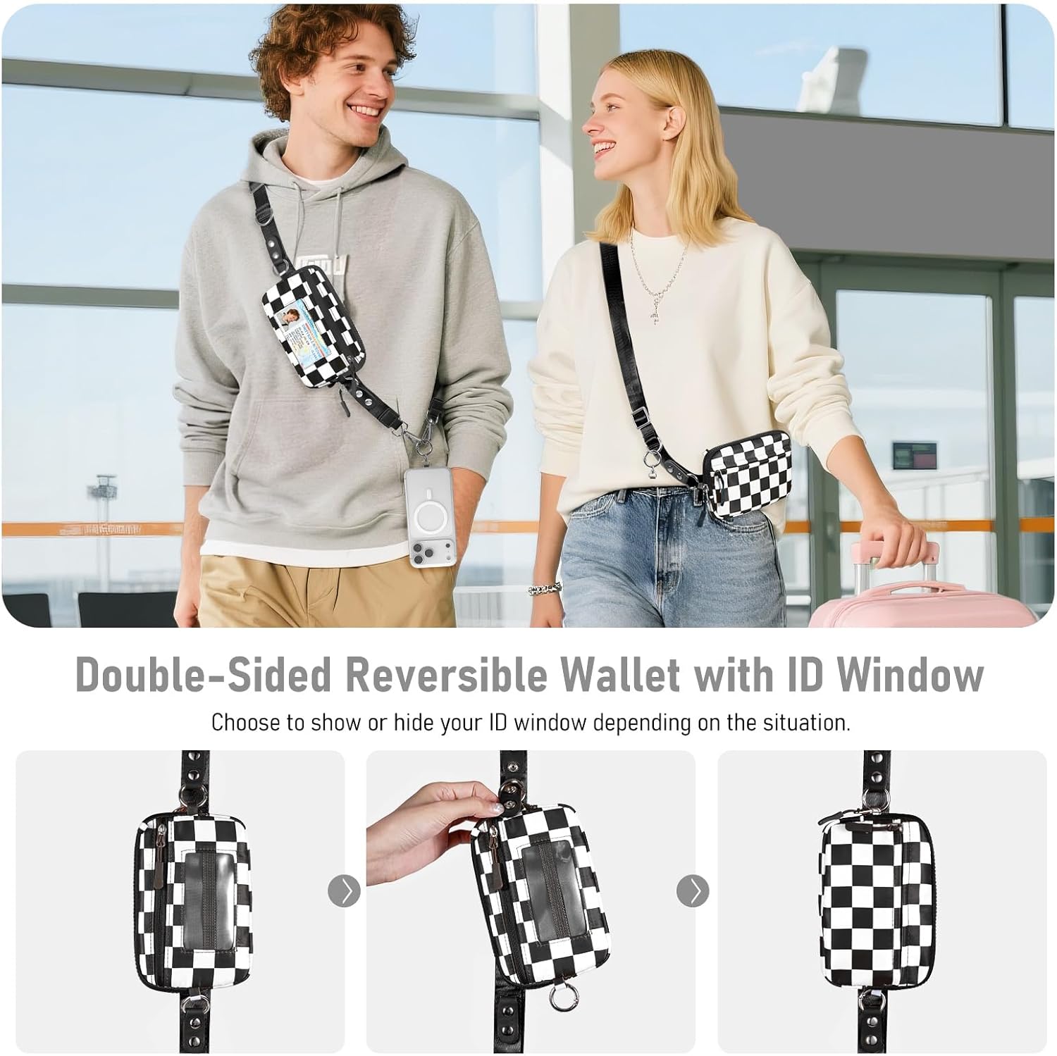 Thumbnail 4 de Tiostep Clip and Go Strap crossbody phone wallet