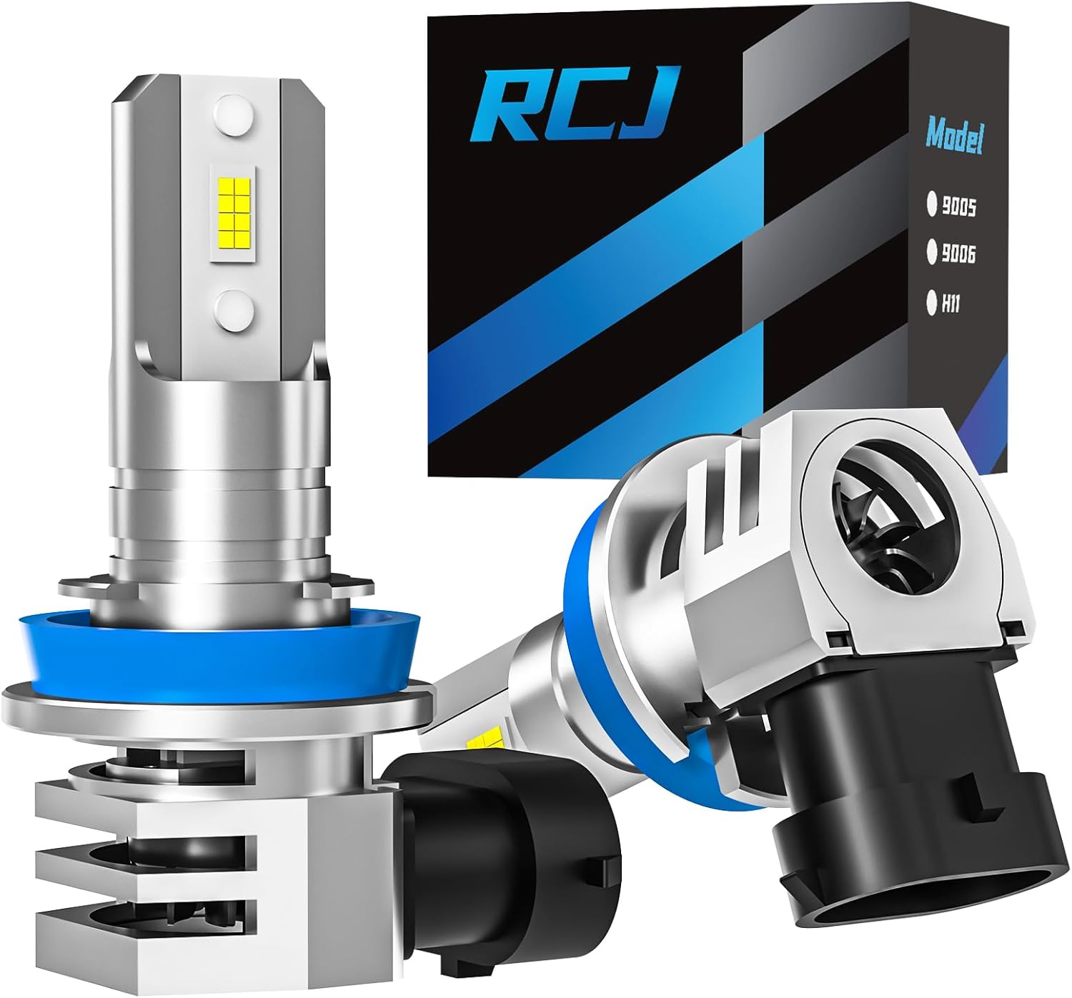 Detalle de RCJ H11 LED Fog Light 6000K Bulbs 🚘