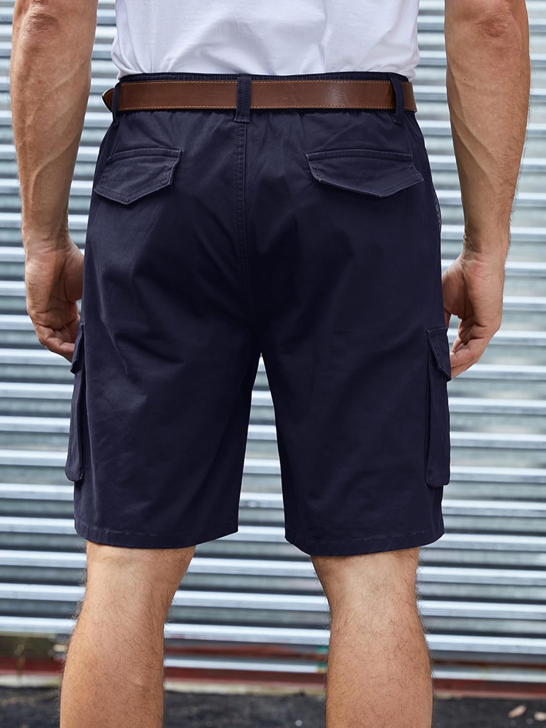 Thumbnail 1 de StylSense Herren Cargo-Shorts aus Baumwolle mit 6 Taschen – kurze Cargohose für den Sommer