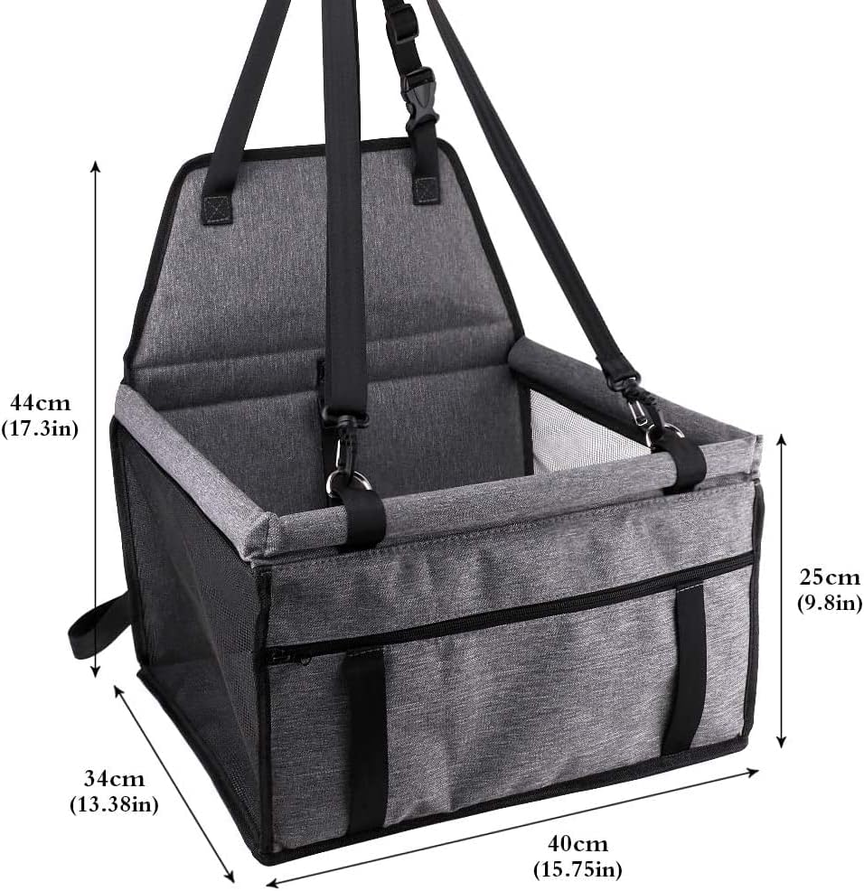 Detalle de Pet Car Booster Seat travel carrier for small pets 🐾